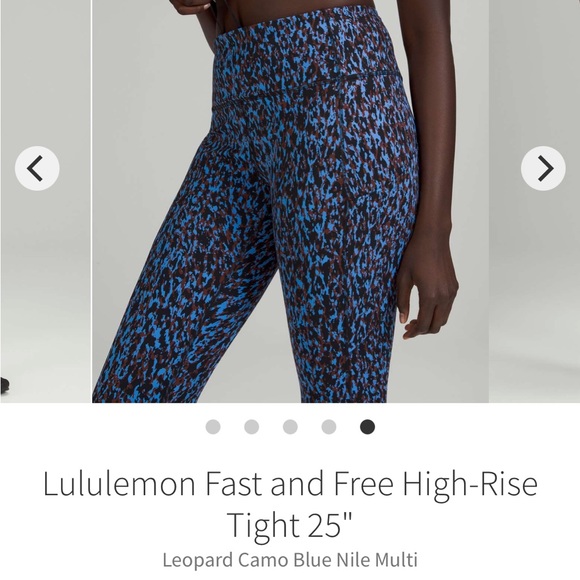 Lululemon Fast & Free 25” Leggings size 2 - Picture 2 of 6
